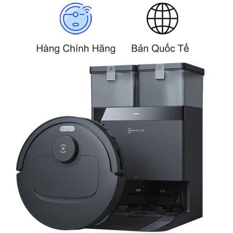 Robot hút bụi lau nhà Ecovacs Deebot T30C - Đen
