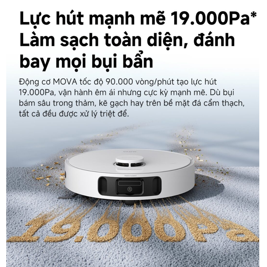 Robot hút bụi lau nhà Mova E40 Ultra – ảnh 8