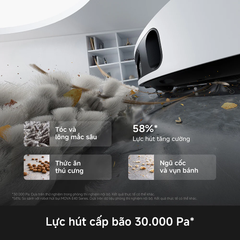 Robot hút bụi lau nhà Mova E50 Ultra Màu Đen ảnh 3