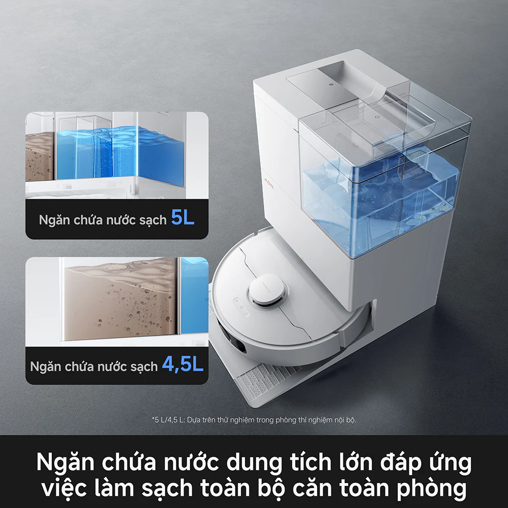 Robot hút bụi lau nhà Mova E50 Ultra Màu Đen – ảnh 7