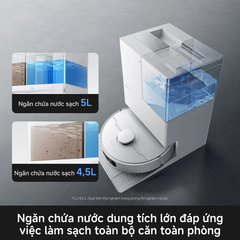 Robot hút bụi lau nhà Mova E50 Ultra Màu Đen ảnh 7