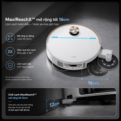 Robot hút bụi lau nhà Mova V70 Ultra Màu Đen ảnh 4