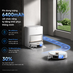 Robot hút bụi lau nhà Mova V70 Ultra Màu Đen ảnh 5