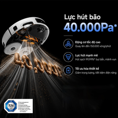 Robot hút bụi lau nhà Mova V70 Ultra Màu Đen ảnh 8