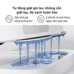 Robot hút bụi lau nhà tự giặt giẻ Xiaomi X20 Plus ảnh 8