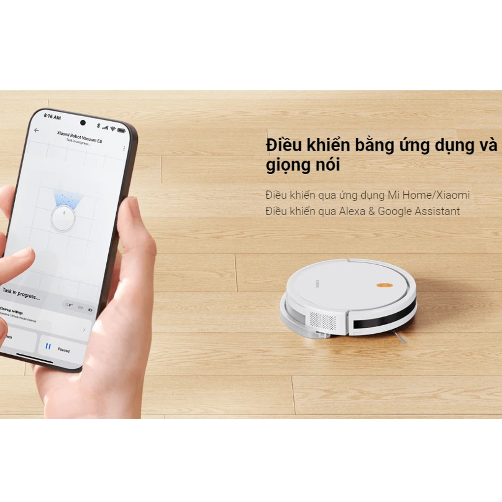 Robot hút bụi lau nhà Xiaomi Vacuum E5 – ảnh 5