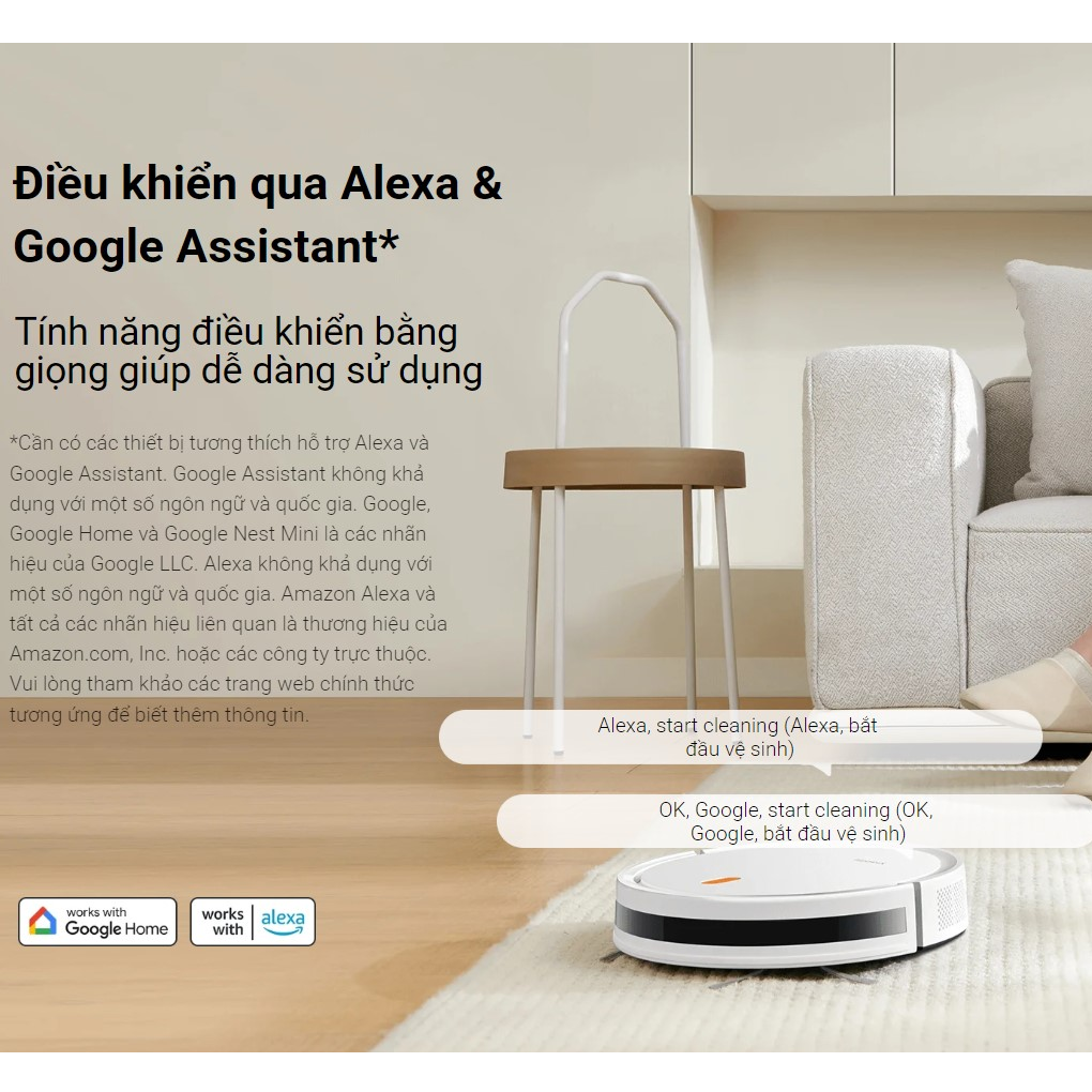 Robot hút bụi lau nhà Xiaomi Vacuum E5 – ảnh 8