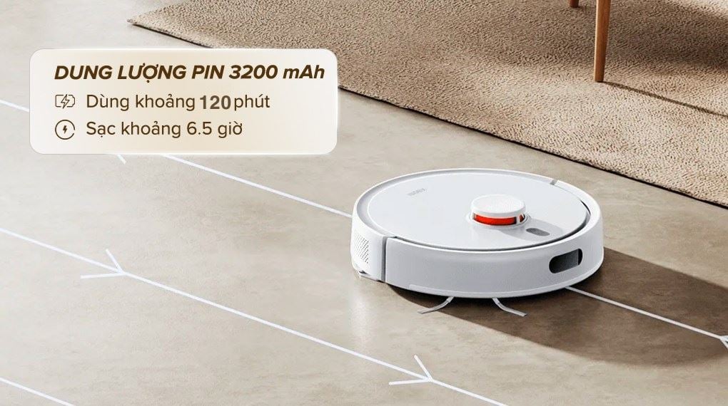 Robot hút bụi Xiaomi Vacuum S20 - công nghệ Robot hút bụi Xiaomi Vacuum S20 - công nghệ