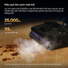 Máy hút bụi lau sàn Roborock F25 Steam ảnh 3