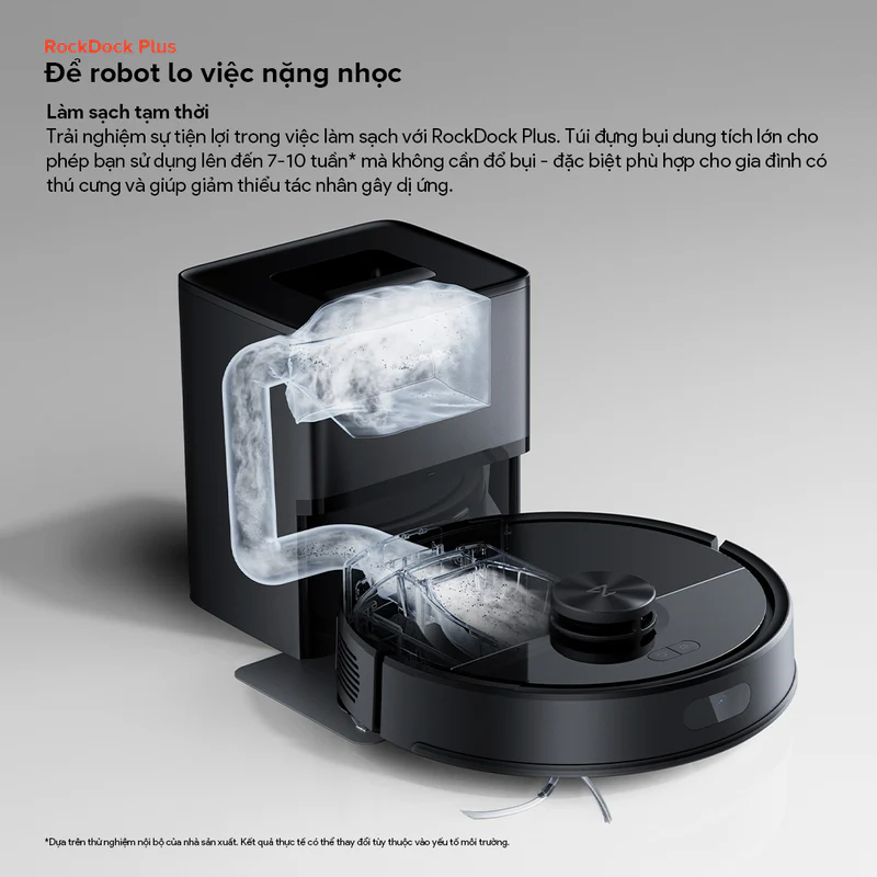 Robot hút bụi Roborock Q7 Pro Max Plus Màu Đen – ảnh 6