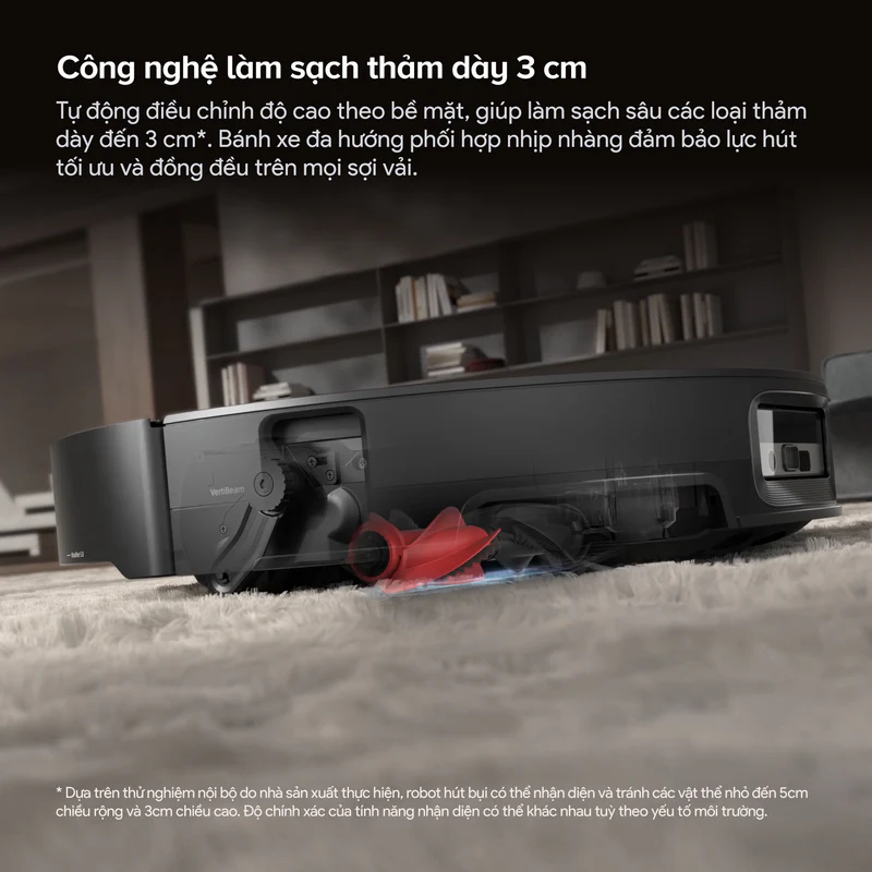 Robot hút bụi Roborock Saros 20 Sonic Complete Màu Đen – ảnh 5