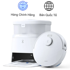 Robot hút bụi thông minh Ecovacs T30e Pro Omni Màu Trắng