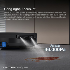 Robot hút bụi thông minh Ecovacs X12 Omnicyclone ảnh 6