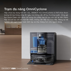 Robot hút bụi thông minh Ecovacs X12 Omnicyclone ảnh 7