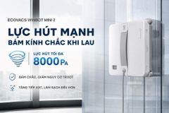 Robot lau kính Ecovacs Winbot Mini 2 ảnh 4