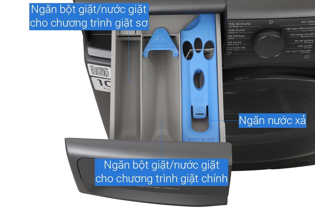 Máy giặt Electrolux EWF1023P5SC - chi tiết Máy giặt Electrolux EWF1023P5SC - chi tiết