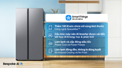 Tủ lạnh Samsung Inverter 583 lít Side By Side RS57DG400EM9SV ảnh 6