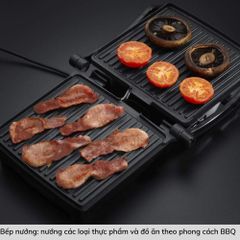 Máy Nướng Bánh Mì Panini/ Vỉ nướng 3in1 Russell Hobbs Cook@Home 17888-56 ảnh 3