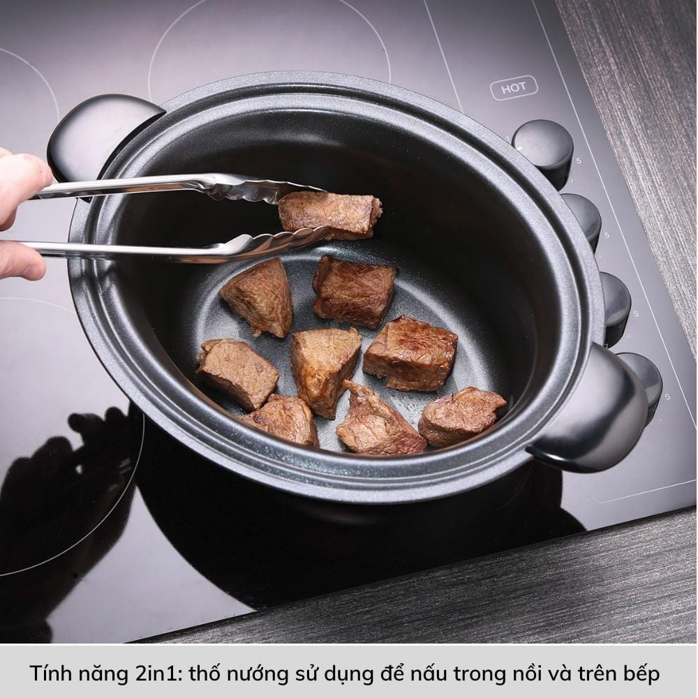Nồi Nấu Chậm Russell Hobbs Maxi Cook 22750-56 200W 6L – ảnh 2