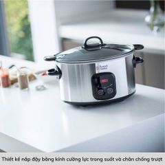 Nồi Nấu Chậm Russell Hobbs Maxi Cook 22750-56 200W 6L ảnh 4