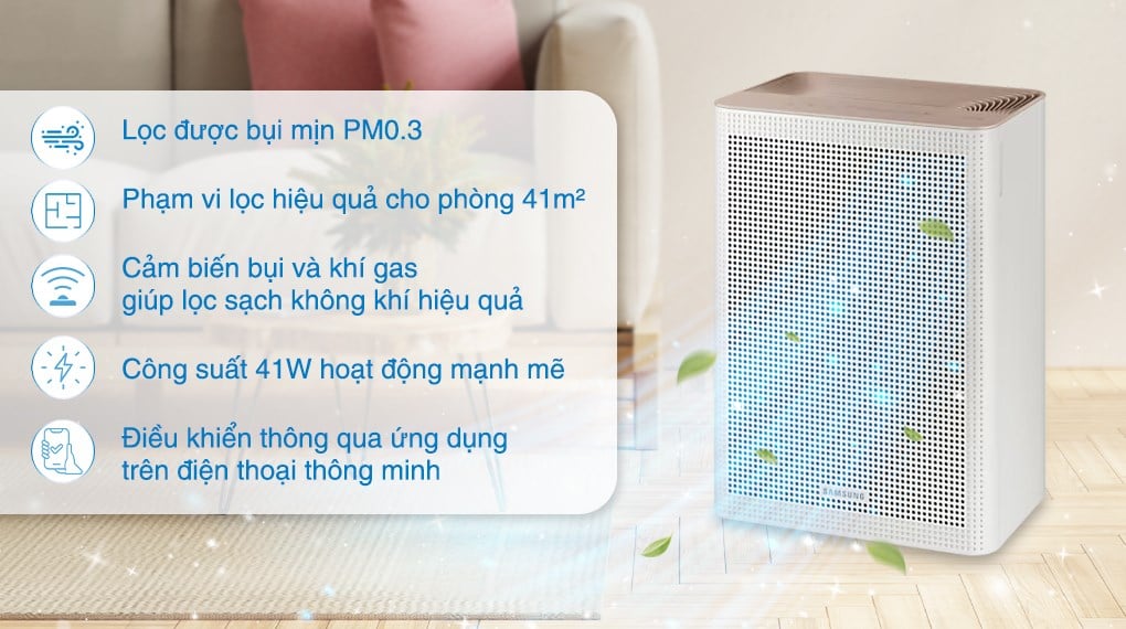 Máy lọc không khí Samsung AX32BG3100GBSV 41W – ảnh 2