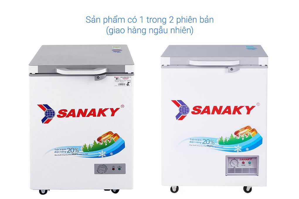  Tủ đông Sanaky 100 lít VH-1599HYK 