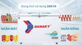  Tủ đông Sanaky 260 lít VH-3699W1 