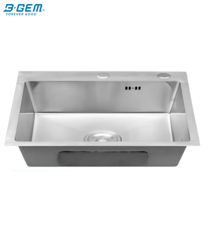 Chậu rửa chén B-Gem - R_1H - 1 hộc - Inox 304