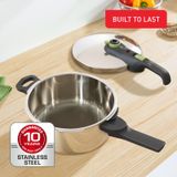  Nồi áp suất Inox cao cấp Tefal Secure Trendy, 4L 
