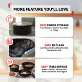  Bộ 4 nồi chảo cán rời Tefal Ingenio Unlimited L7639393, 20cm/22cm/26cm/28cm, nắp 20cm 