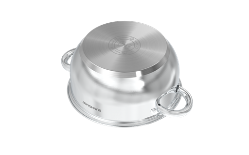 Bộ nồi inox 3 đáy Sunhouse eco SHG334E – ảnh 2