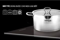 Bộ nồi inox 5 đáy Sunhouse Mama SH784 ảnh 2