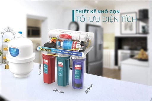 Máy lọc nước r.o không vỏ Sunhouse 8 lõi SHA8878KV – ảnh 2