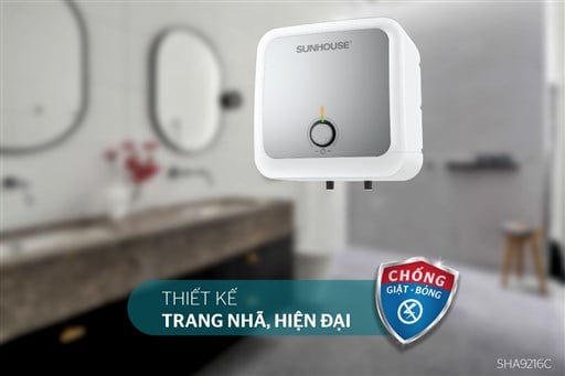 Bình nước nóng 28L Sunhouse SHA9216C – ảnh 4