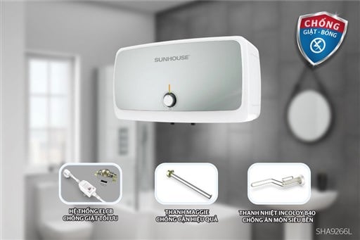 Bình nước nóng 22L Sunhouse SHA9266L – ảnh 3