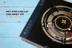 Bếp gas dương đơn kính họng thường SUNHOUSE SHB212KT ảnh 2