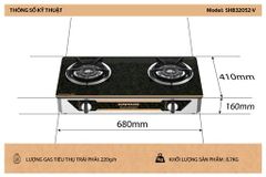 Bếp gas dương kính Sunhouse SHB32052-V ảnh 7