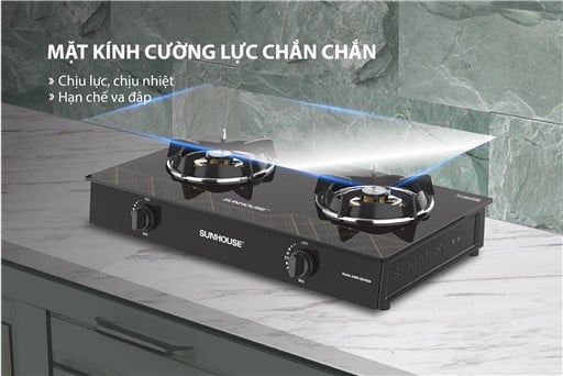 Bếp gas dương kính Sunhouse SHB5-BDU828 – ảnh 7