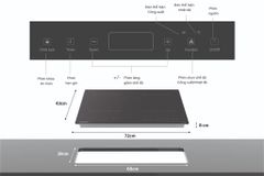 Bếp đôi điện từ Sunhouse SHB9101S ảnh 1
