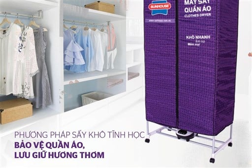 Máy sấy quần áo Sunhouse SHD2707 – ảnh 4
