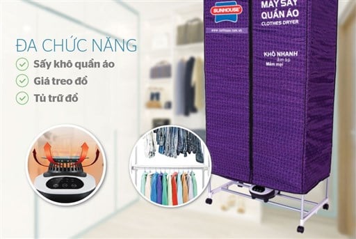 Máy sấy quần áo Sunhouse SHD2707 – ảnh 5