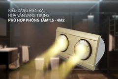 Đèn sưởi phòng tắm Sunhouse SHD3812