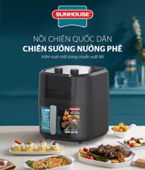 Nồi chiên không dầu 9L Sunhouse SHD4037 ảnh 6
