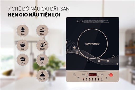 Bếp từ Sunhouse SHD6149 – ảnh 4