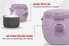 Nồi cơm điện 1.8L Sunhouse SHD8663V ảnh 3