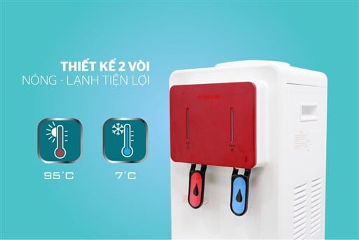 Cây nước nóng lạnh Sunhouse SHD9529 – ảnh 3