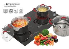 Bộ nồi inox 5 đáy Sunhouse Mama SHG2503MSD ảnh 5