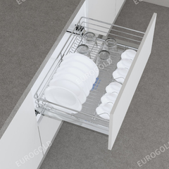 Giá xoong nồi bát đĩa Eurogold EG30475 - Inox SUS304, 75cm
