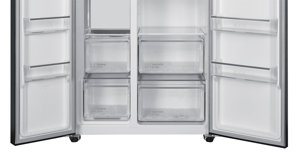Tủ lạnh Hitachi HRSN9563DWDXVN Inverter 529 lít Side by Side Đen Inox – ảnh 5