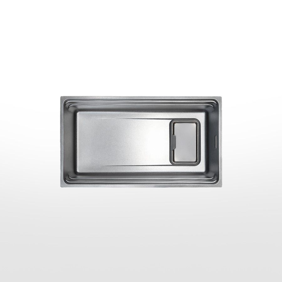 Chậu rửa chén 1 hố Inox 304 Malloca SILVER MS7743SI